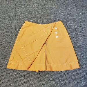 Vintage bright orange/yellow skort